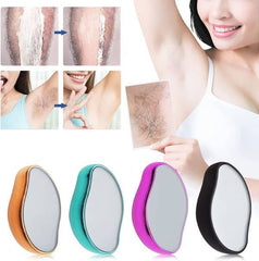 Crystal Hair Eraser Painless Exfoliation Hair Removal Tool For Arms Legs Back