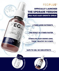 FEG Plus Hair Growth Serum – Boost Hair & Beard Growth in 2 Weeks