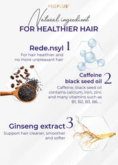 FEG Plus Hair Growth Serum – Boost Hair & Beard Growth in 2 Weeks